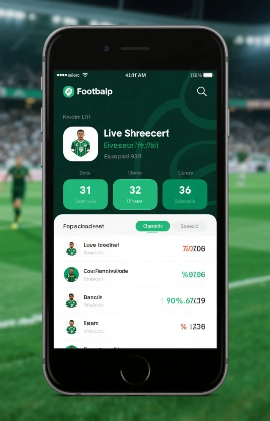 葡超直播App界面