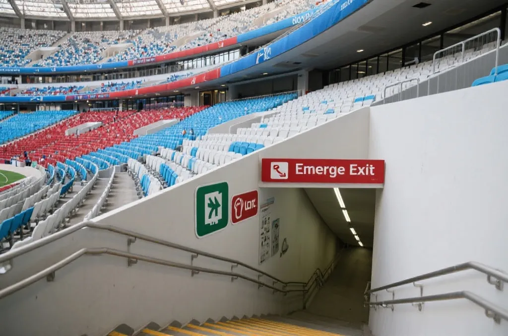 2026世界杯 紧急出口：决定“安全感”的，不只是数量，更是每一秒的通行效率